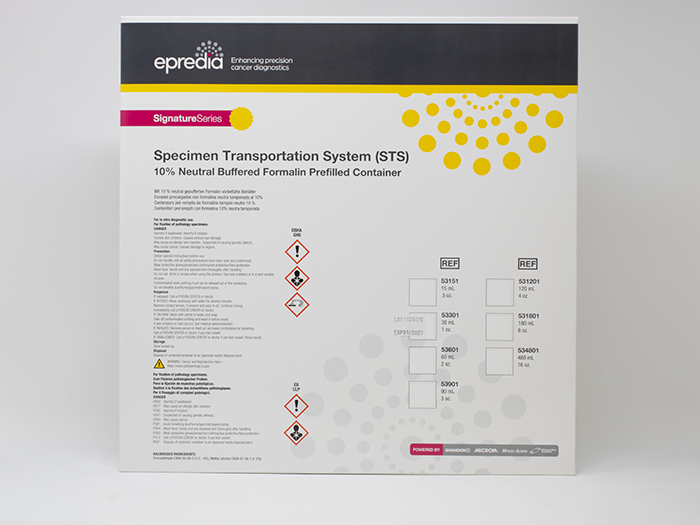 Prefilled Containers in Specimen Transport System